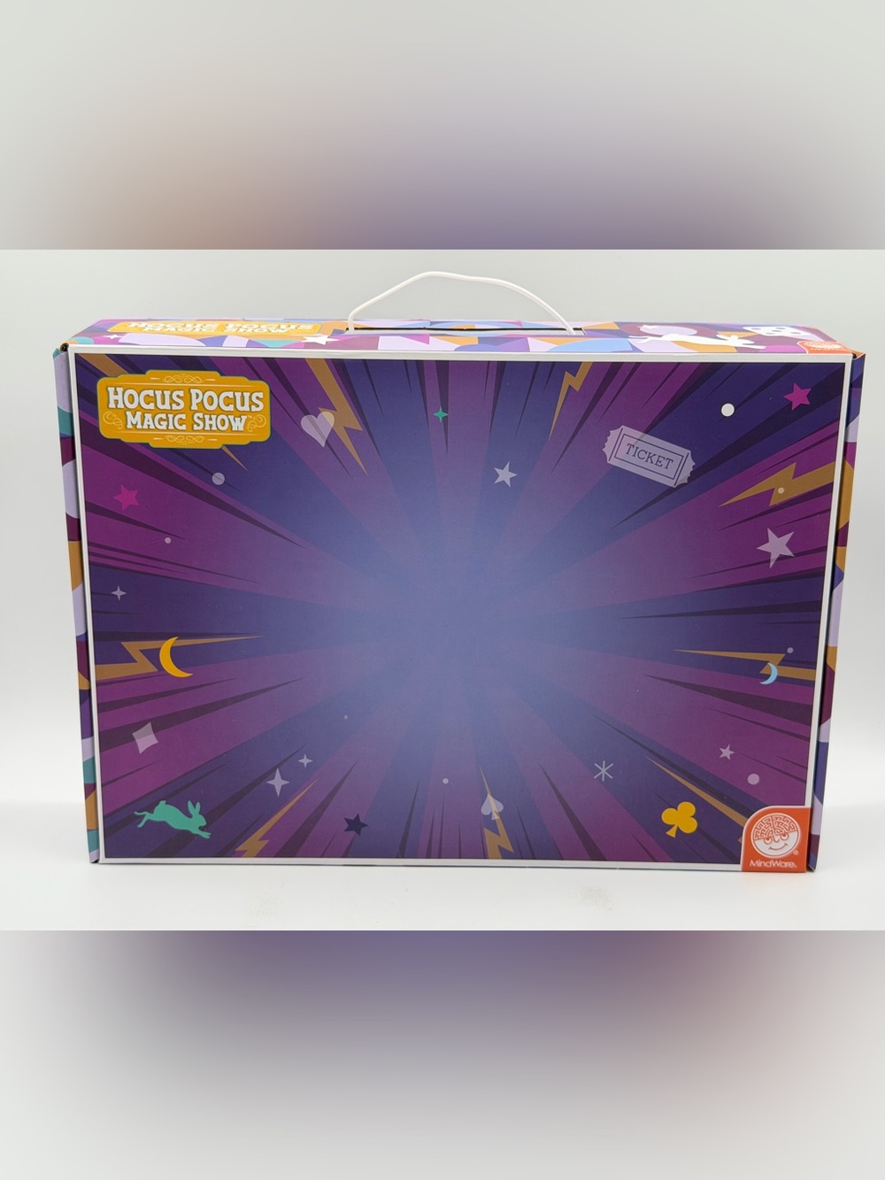 MindWare Hocus Pocus Wooden Magic Show Magician Kit - Brand New Open Box